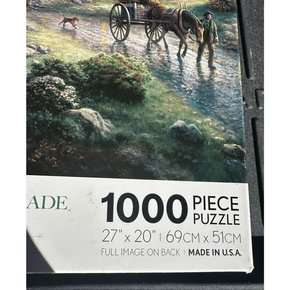 Thomas Kincade hometown memories emerald valley puzzles 1000 pc